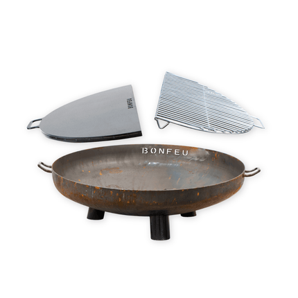 Pack ahorro BonFeu BonBowl Plus 80 + BonPlancha 1/2 80 + BonGrill 1/2 80
