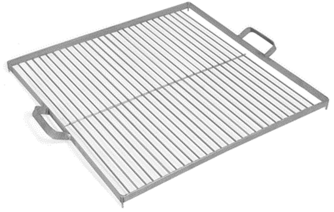 Parrilla cuadrada de acero inoxidable CookKing -50x50