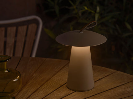 Lámpara de mesa recargable Ara To Go 2 LED arena Nordlux