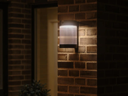 Aplique solar exterior Coupar LED negro Nordlux
