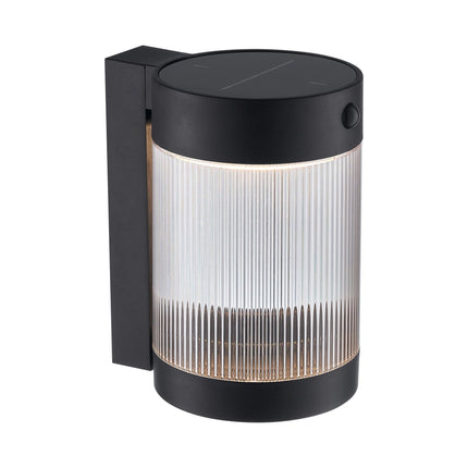 Aplique solar exterior Coupar LED negro Nordlux