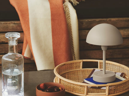 Lámpara de mesa recargable Ellen To Go LED beige Nordlux
