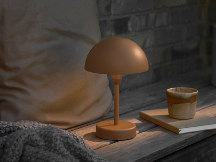 Lámpara de mesa recargable Ellen To Go LED marrón Nordlux