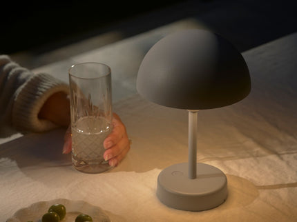 Lámpara de mesa recargable Ellen To Go LED gris Nordlux