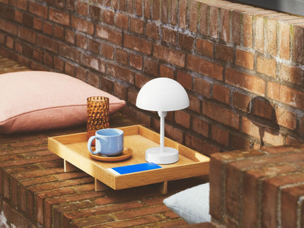 Lámpara de mesa recargable Ellen To Go LED blanca Nordlux