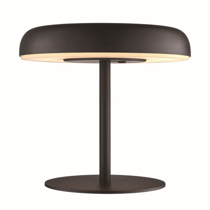 Lámpara de mesa solar Elmer LED negra Nordlux