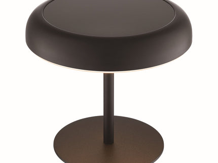 Lámpara de mesa solar Elmer LED negra Nordlux