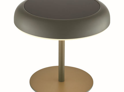 Lámpara solar de mesa Elmer LED oliva Nordlux