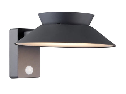 Aplique solar exterior Justina antracita Nordlux
