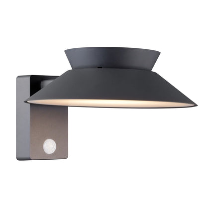 Aplique solar exterior Justina antracita Nordlux