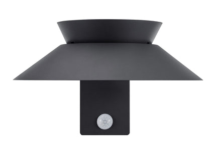 Aplique solar exterior Justina antracita Nordlux