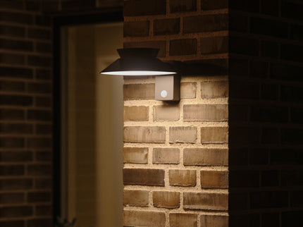 Aplique solar exterior Justina antracita Nordlux