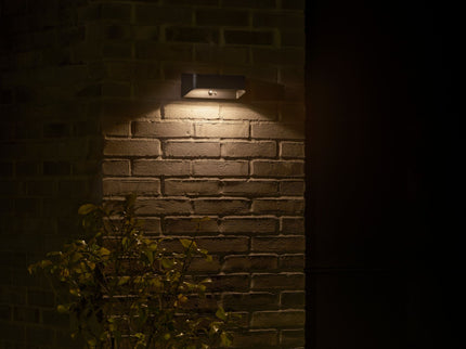 Aplique solar exterior Marcellio LED negro Nordlux