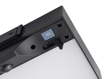 Aplique solar exterior Monay Square negro Nordlux