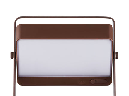 Lámpara solar de mesa Saulio LED marrón Nordlux