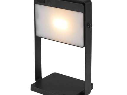 Nordlux solar tafellamp Saulio LED zwart