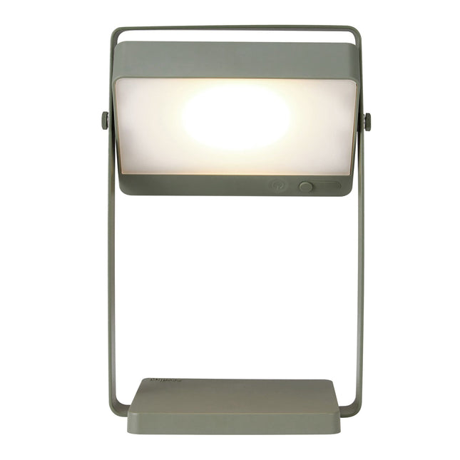 Lámpara solar de mesa Saulio LED verde oliva Nordlux