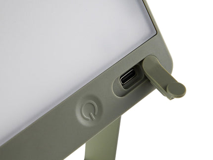 Lámpara solar de mesa Saulio LED verde oliva Nordlux