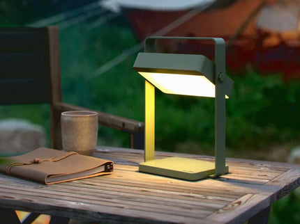 Lámpara solar de mesa Saulio LED verde oliva Nordlux