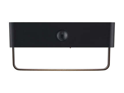 Aplique solar exterior Saulio LED negro Nordlux