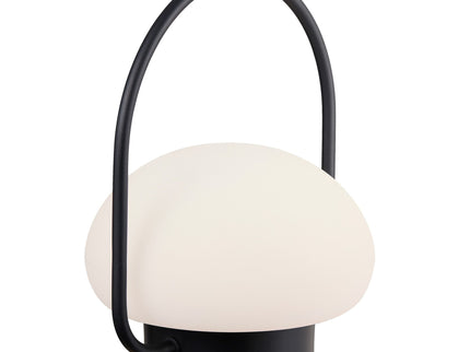 Lámpara de mesa recargable Sponge To Go negra Nordlux