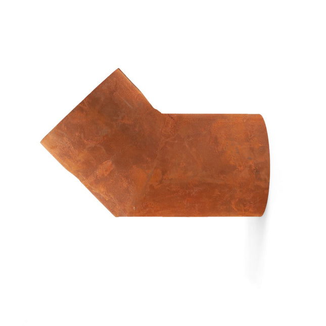 Codo de chimenea 45° óxido BonFeu