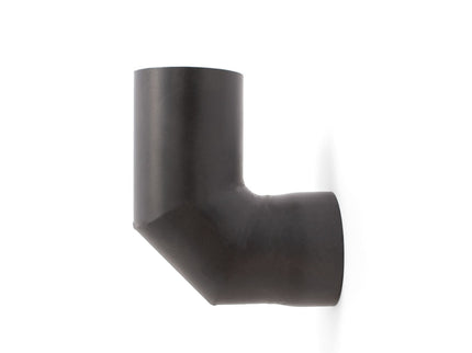 Codo de chimenea 90° negro BonFeu