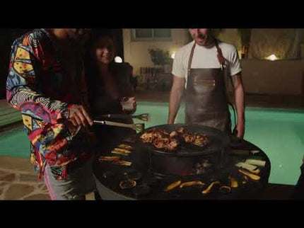 Barbacoa plancha BonBiza negra BonFeu