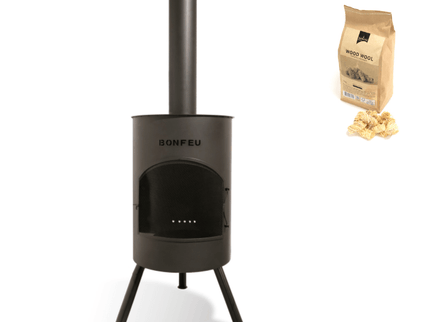 BonFeu BonTon 50 Zwart Tuinhaard