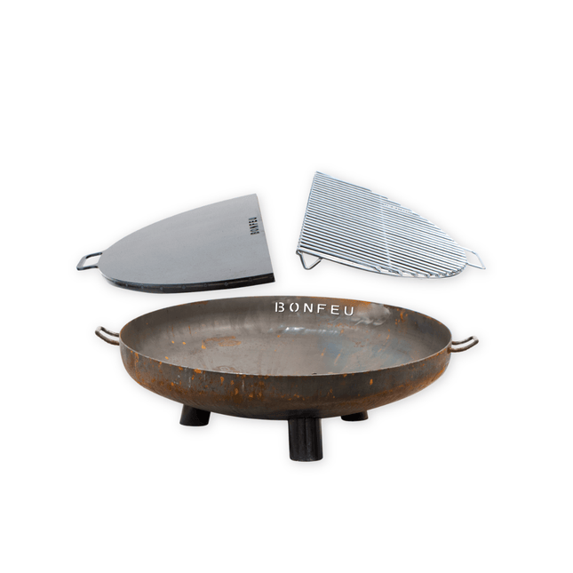 Pack ahorro BonFeu BonBowl Plus 60 + BonPlancha 1/2 60 + BonGrill 1/2 60