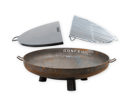 Pack ahorro BonFeu BonBowl Plus 80 + BonPlancha 1/2 80 + BonGrill 1/2 80