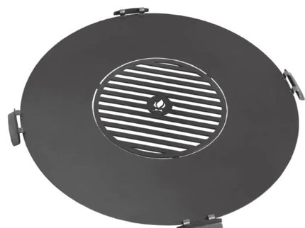 CookKing Grillplaat met grillrooster met 4 handvatten