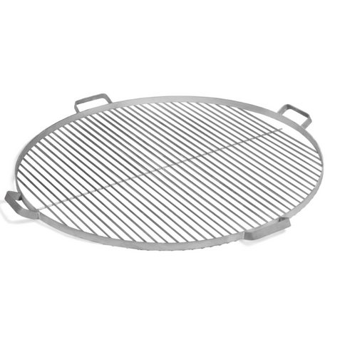 Parrilla 70 cm de acero inoxidable con 4 asas CookKing
