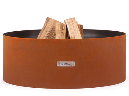 Brasero Bourbon acero corten CookKing