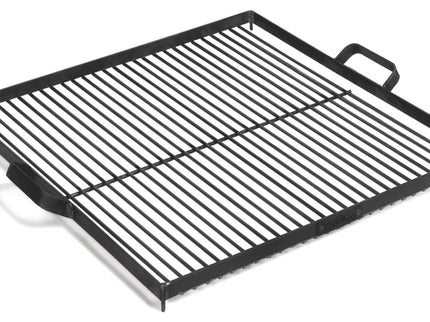 CookKing Rejilla de acero negro-58x58 cm