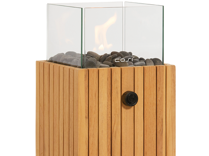 Linterna de gas Cosiscoop Timber cuadrado Cosi
