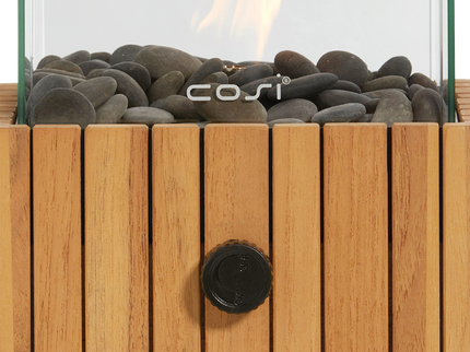Linterna de gas Cosiscoop Timber cuadrado Cosi