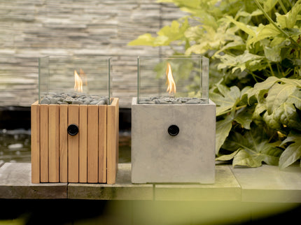 Linterna de gas Cosiscoop Timber cuadrado Cosi