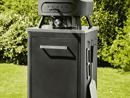 Cozze Classic ROTATE Black 13" pizzaoven op gas