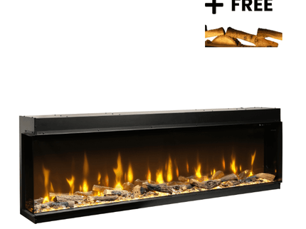 Chimenea eléctrica empotrable Ignite Bold 74" Optiflame Dimplex