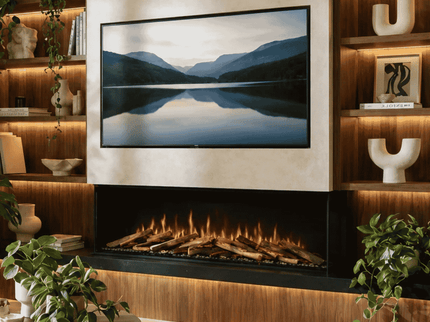 Chimenea eléctrica empotrable Visage 60 Opti-V Dimplex