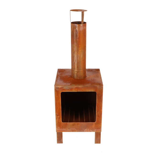 Chimenea de jardín pequeño óxido Esschert Design