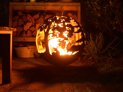 Esschert Vuurbal Laser Cut Roest Ø 58 cm