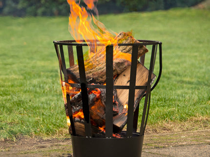 Cesta de fuego con asa Esschert Design