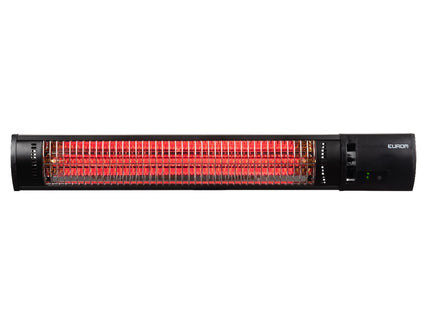 Estufa eléctrica exterior Golden Shadow 2000 carbono Eurom