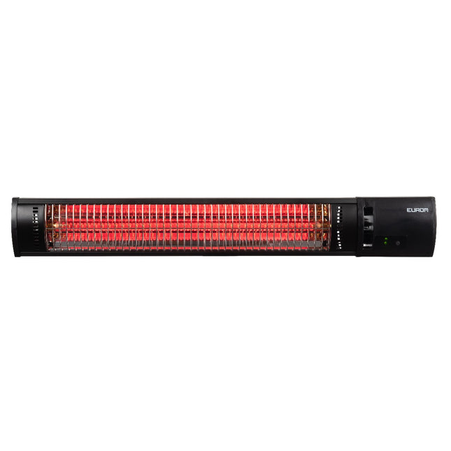 Estufa eléctrica exterior Golden Shadow 2000 carbono Eurom