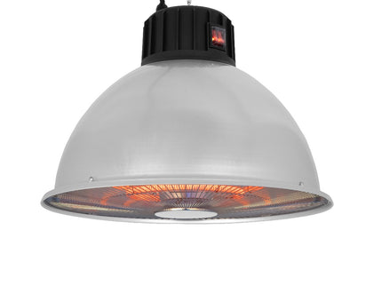 Estufa colgante exterior para carpa de fiesta Industrial 1500 carbono Eurom