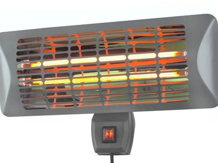Estufa eléctrica exterior Q-time 2000S quartz Eurom
