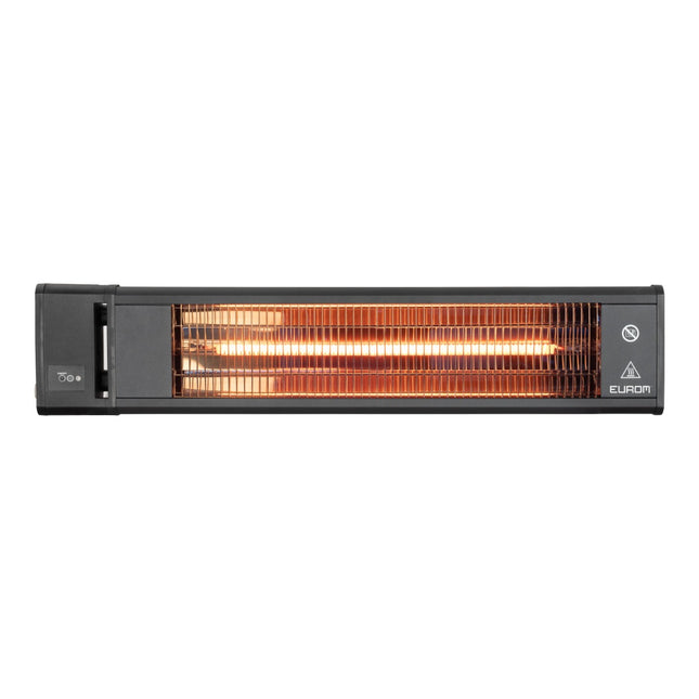 Estufa eléctrica exterior TH 1800S carbono Eurom