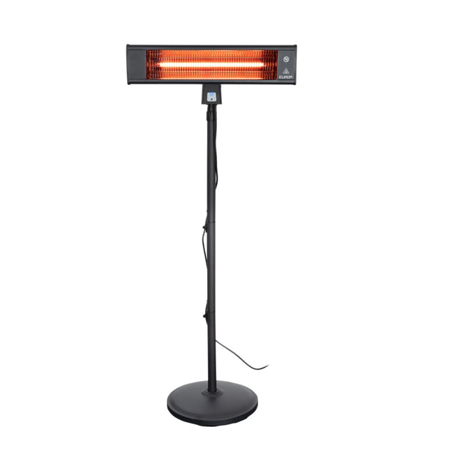 Estufa de pie exterior TH 1800S carbono Eurom